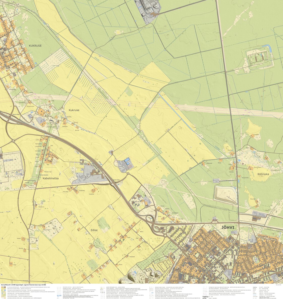 Kukruse küla, Toila vald Map by Maa-amet | Avenza Maps