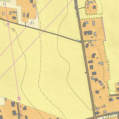 Maa-amet Külitse alevik, Kambja vald digital map