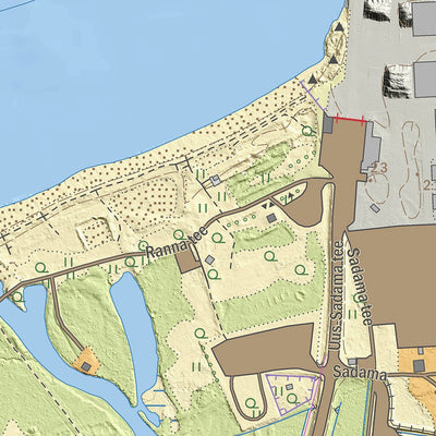 Maa-amet Kunda linn, Viru-Nigula vald digital map