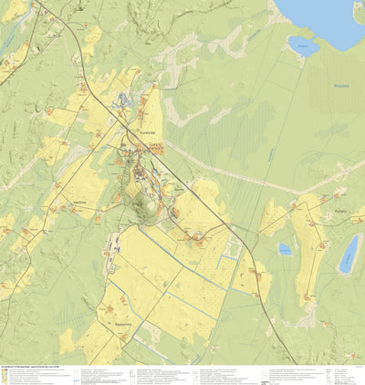 Maa-amet Kuremäe küla, Alutaguse vald digital map