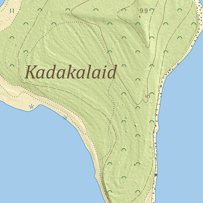 Maa-amet Kuri küla, Hiiumaa vald digital map