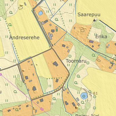 Maa-amet Kurkse küla, Lääne-Harju vald digital map