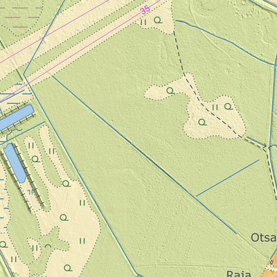 Maa-amet Kuru küla, Tapa vald digital map