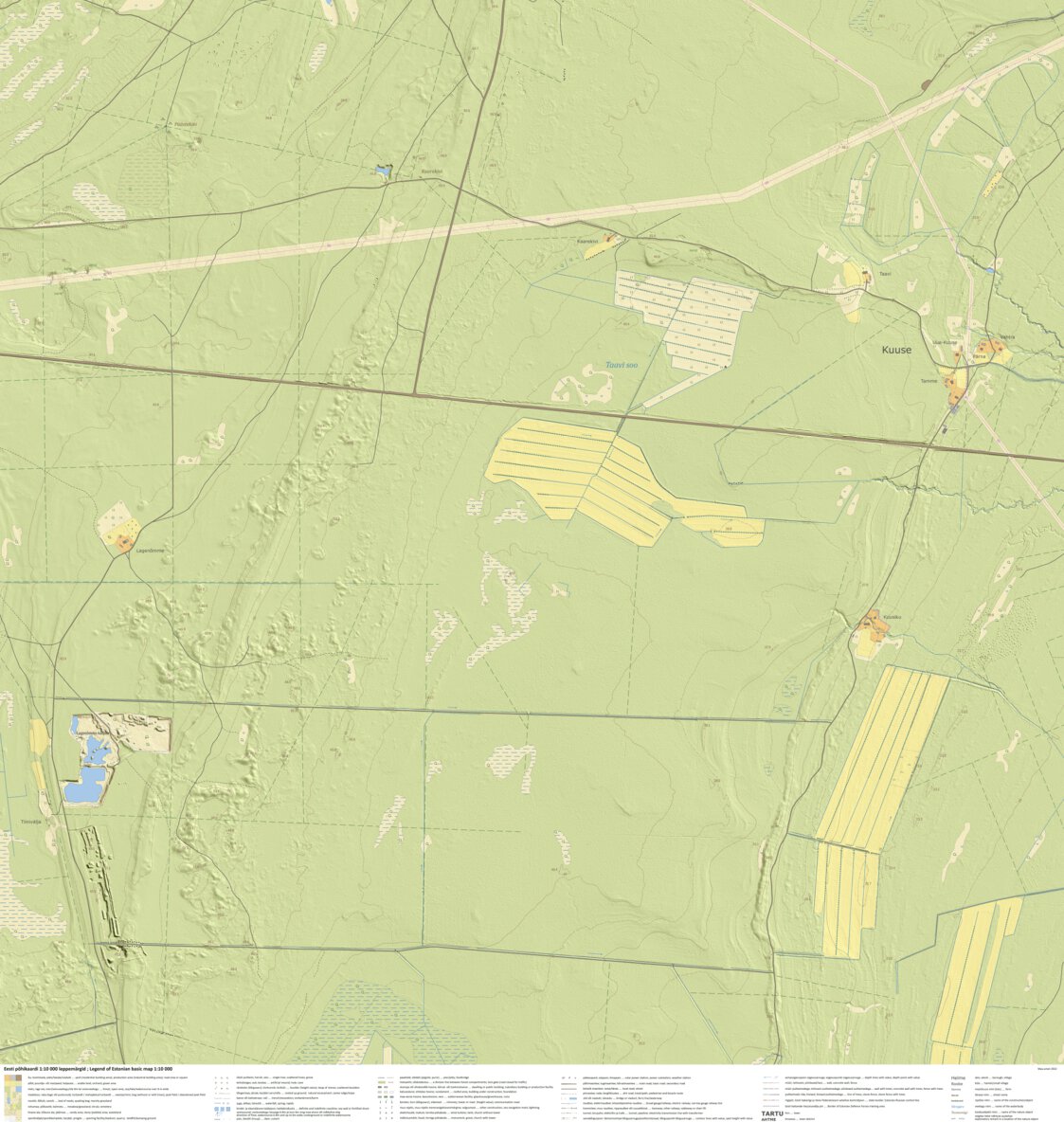Kuuse küla, Saaremaa vald Map by Maa-amet | Avenza Maps