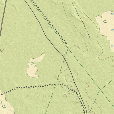 Maa-amet Kuusnõmme küla, Saaremaa vald digital map