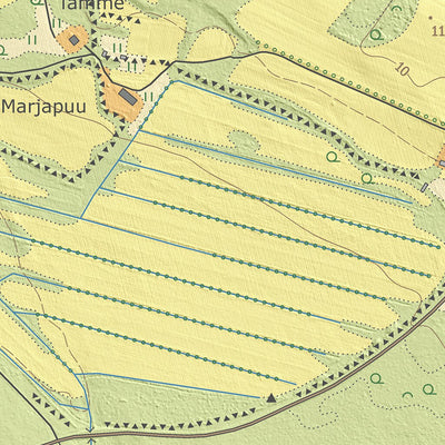 Maa-amet Kuusnõmme küla, Saaremaa vald digital map