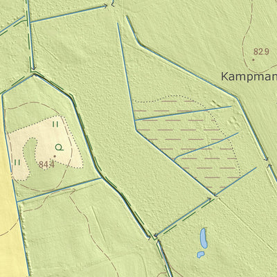Maa-amet Laatre küla, Mulgi vald (1) digital map