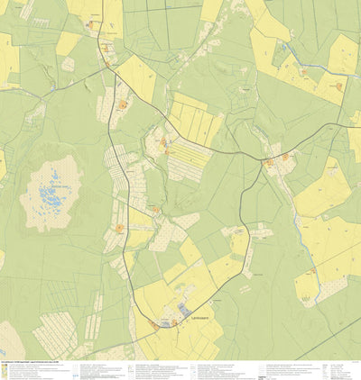 Maa-amet Lanksaare küla, Saarde vald (1) digital map