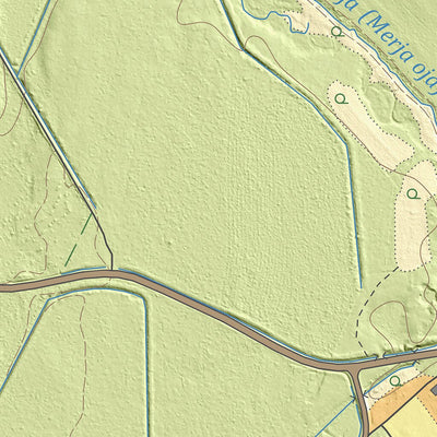 Maa-amet Lanksaare küla, Saarde vald (1) digital map