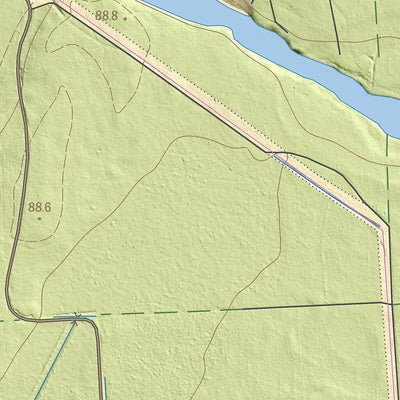 Maa-amet Laossaarõ küla, Rõuge vald digital map
