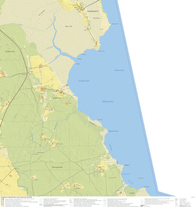 Maa-amet Laossina küla, Setomaa vald digital map