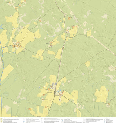 Maa-amet Leevre küla, Märjamaa vald digital map