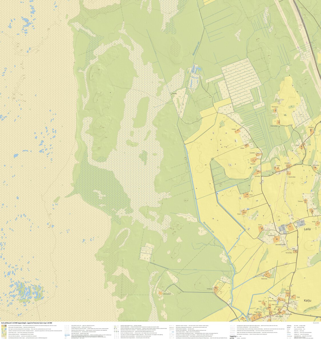 Leila küla, Lääne-Nigula vald Map by Maa-amet | Avenza Maps