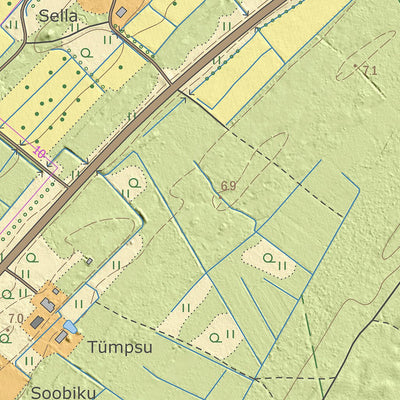 Maa-amet Lepaküla, Häädemeeste vald digital map