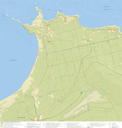 Maa-amet Letipea küla, Viru-Nigula vald digital map