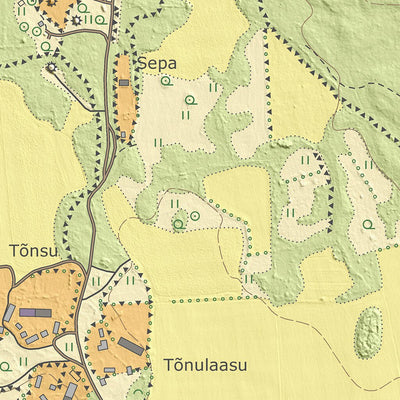 Maa-amet Liigalaskma küla, Saaremaa vald digital map