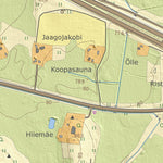 Maa-amet Liiguste küla, Haljala vald digital map