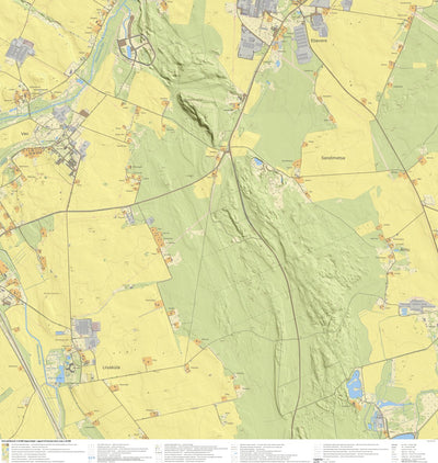 Maa-amet Liivaküla, Väike-Maarja vald digital map