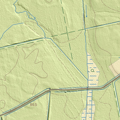 Maa-amet Lilli küla, Mulgi vald (3) digital map