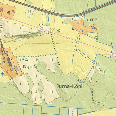 Maa-amet Loja küla, Hiiumaa vald digital map