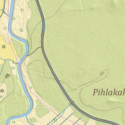 Maa-amet Lõpe küla, Alutaguse vald digital map