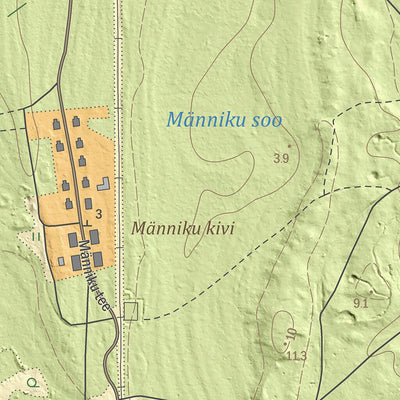 Maa-amet Lõunaküla / Storbyn, Viimsi vald (1) digital map