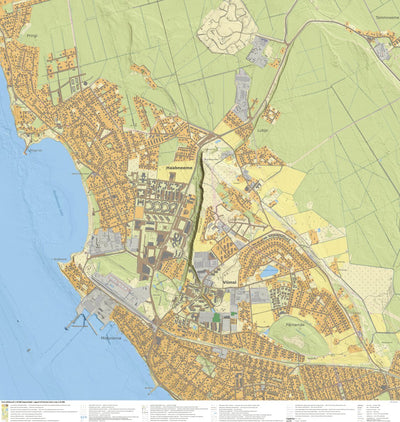 Maa-amet Lubja küla, Viimsi vald digital map