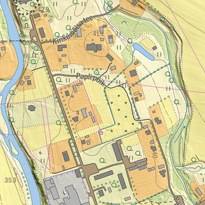 Maa-amet Lüganuse alevik, Lüganuse vald digital map