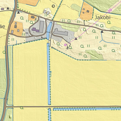 Maa-amet Luidja küla, Hiiumaa vald digital map