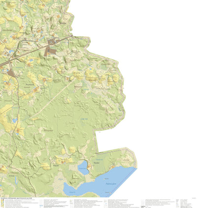 Maa-amet Lütä küla, Setomaa vald digital map