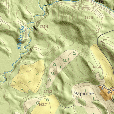 Maa-amet Luutsniku küla, Rõuge vald digital map