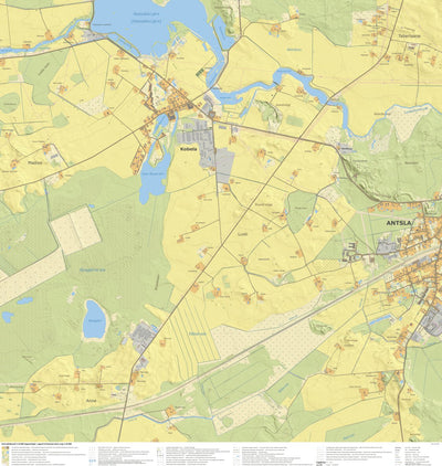 Maa-amet Madise küla, Antsla vald digital map