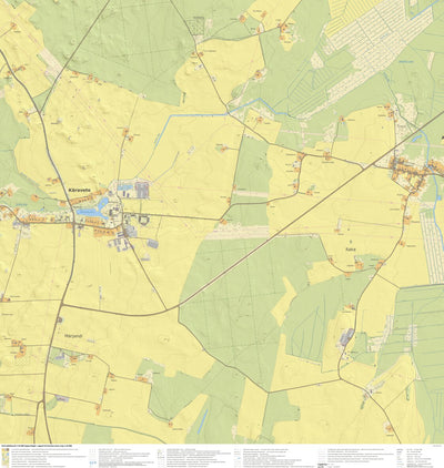 Maa-amet Märjandi küla, Järva vald digital map