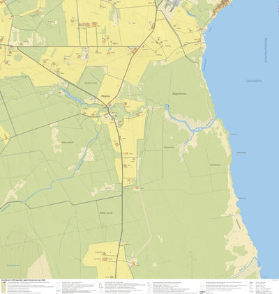 Maa-amet Meeksi küla, Räpina vald digital map