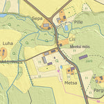 Maa-amet Meeksi küla, Räpina vald digital map