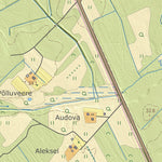 Maa-amet Mehikoorma alevik, Räpina vald digital map