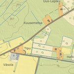 Maa-amet Metsküla, Rapla vald digital map