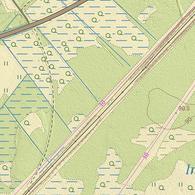 Maa-amet Moe küla, Tapa vald digital map