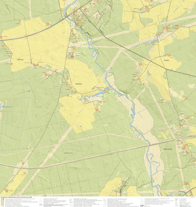 Maa-amet Mõedaka küla, Vinni vald digital map