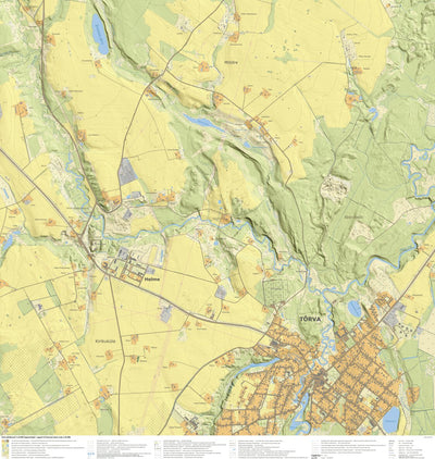 Maa-amet Möldre küla, Tõrva vald digital map