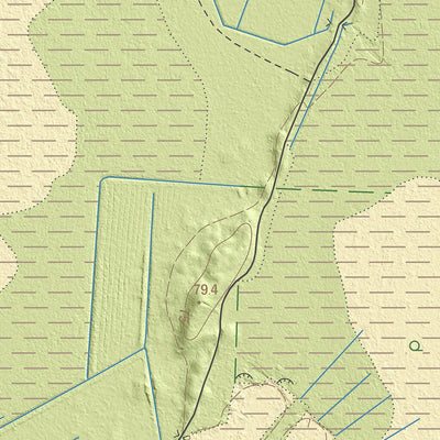 Maa-amet Mõnuvere küla, Järva vald digital map