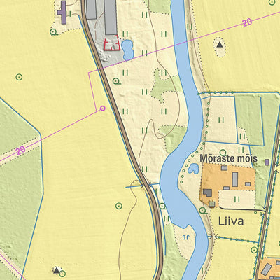 Maa-amet Mõraste küla, Märjamaa vald digital map