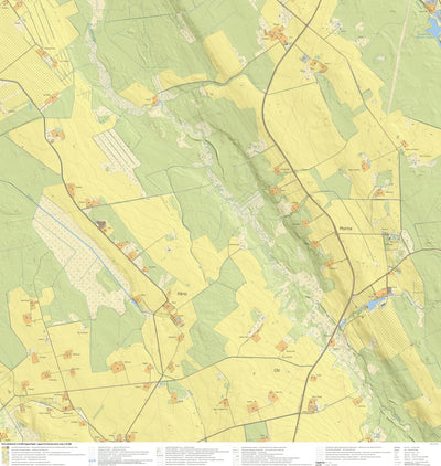 Maa-amet Morna küla, Mulgi vald digital map
