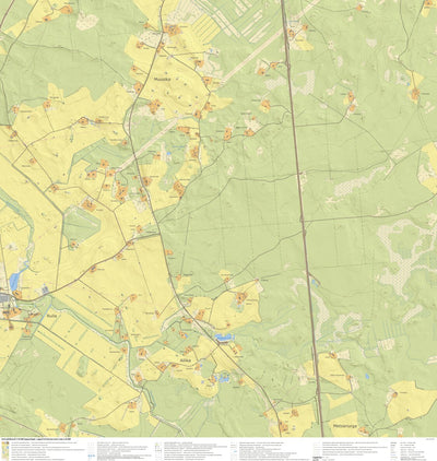 Maa-amet Muusika küla, Saue vald digital map