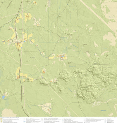 Maa-amet Nedsaja küla, Setomaa vald digital map