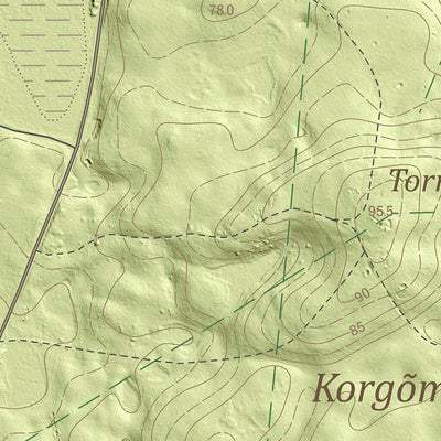 Maa-amet Nedsaja küla, Setomaa vald digital map