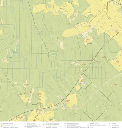 Maa-amet Nõmbra küla, Kose vald digital map