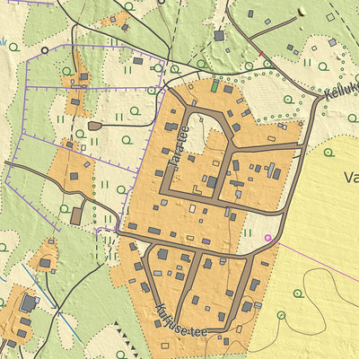 Maa-amet Nõmme küla, Haapsalu linn digital map