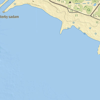 Maa-amet Österby küla, Lääne-Nigula vald digital map