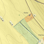 Maa-amet Õvanurme küla, Tartu vald digital map